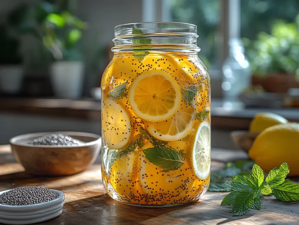 chia water recipe